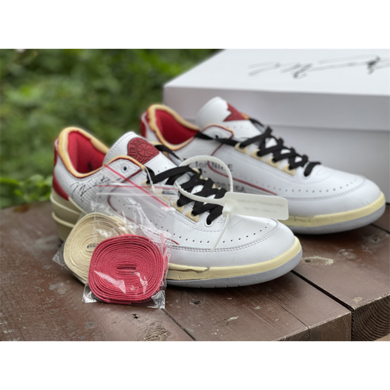 OFF White x Air Jordan 2 Low DJ4375 106 Sneakers Men