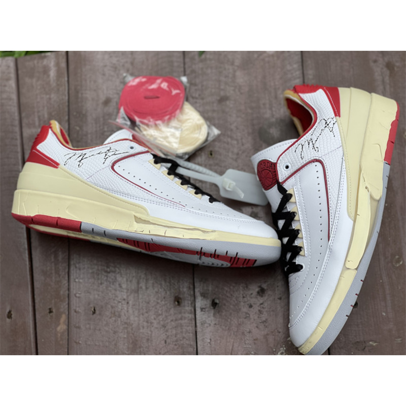 OFF White x Air Jordan 2 Low DJ4375 106 Sneakers Men