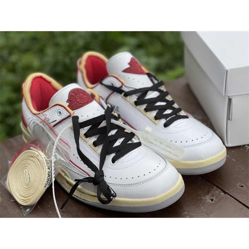 OFF White x Air Jordan 2 Low DJ4375 106 Sneakers Men