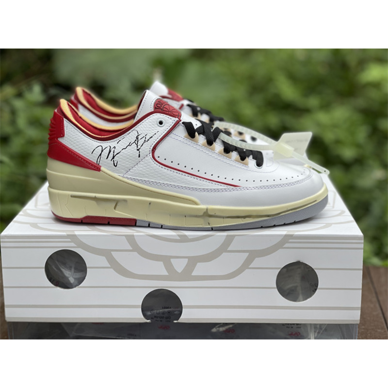 OFF White x Air Jordan 2 Low DJ4375 106 Sneakers Men