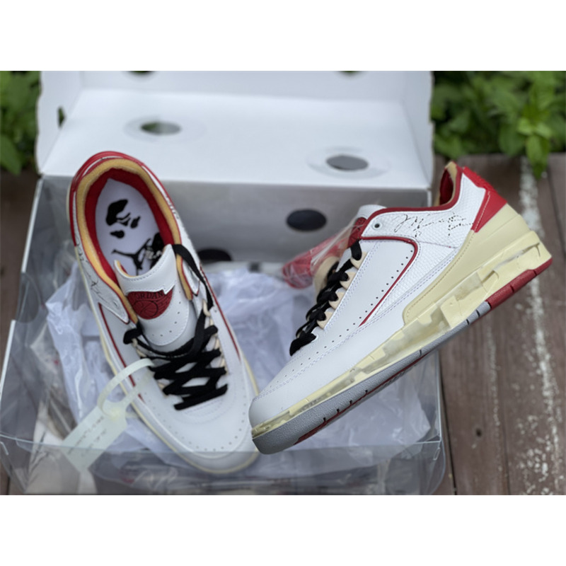 OFF White x Air Jordan 2 Low DJ4375 106 Sneakers Men