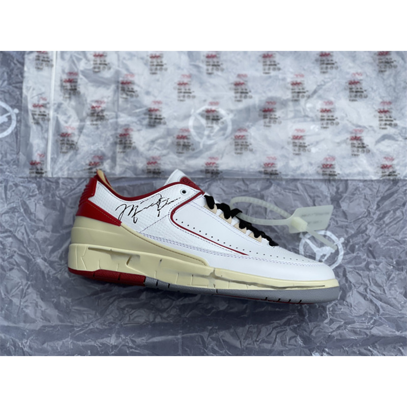 OFF White x Air Jordan 2 Low DJ4375 106 Sneakers Men