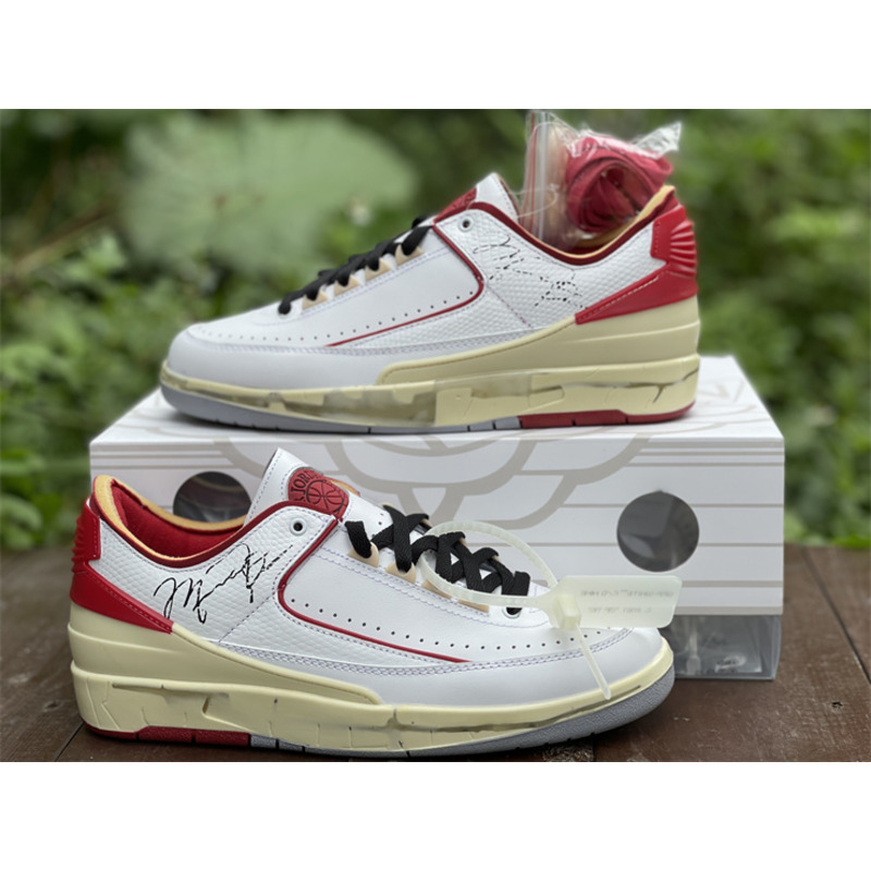 OFF White x Air Jordan 2 Low DJ4375 106 Sneakers Men