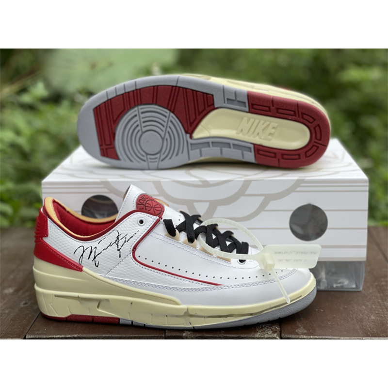 OFF White x Air Jordan 2 Low DJ4375 106 Sneakers Men