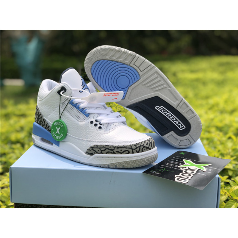 Air Jordan 3 3"UNC"CT8532 104 Sneakers Men