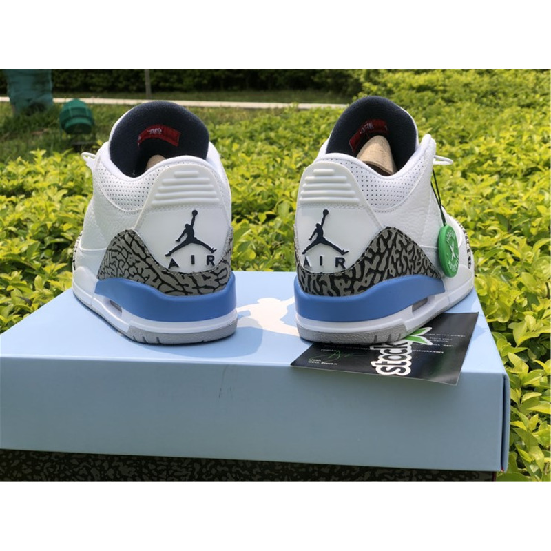 Air Jordan 3 3"UNC"CT8532 104 Sneakers Men