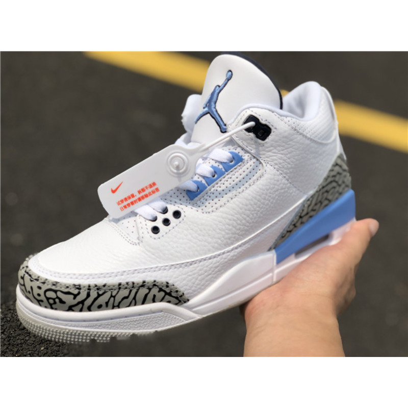 Air Jordan 3 3"UNC"CT8532 104 Sneakers Men