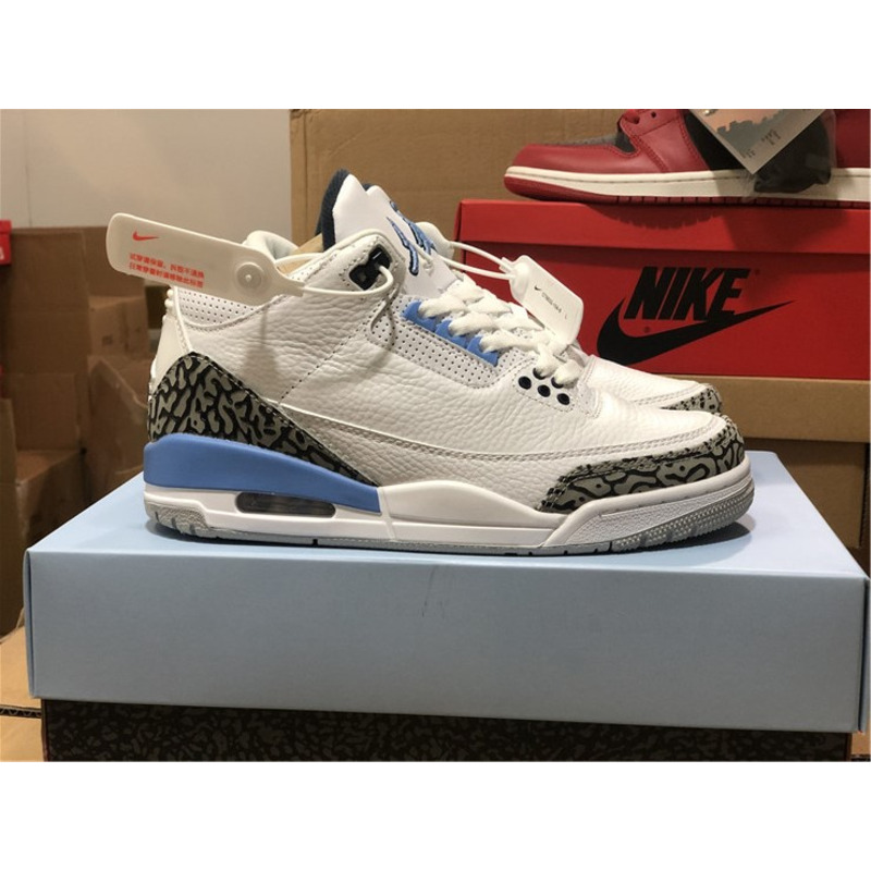 Air Jordan 3 3"UNC"CT8532 104 Sneakers Men