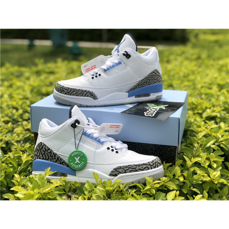 Air Jordan 3 3"UNC"CT8532 104 Sneakers Men