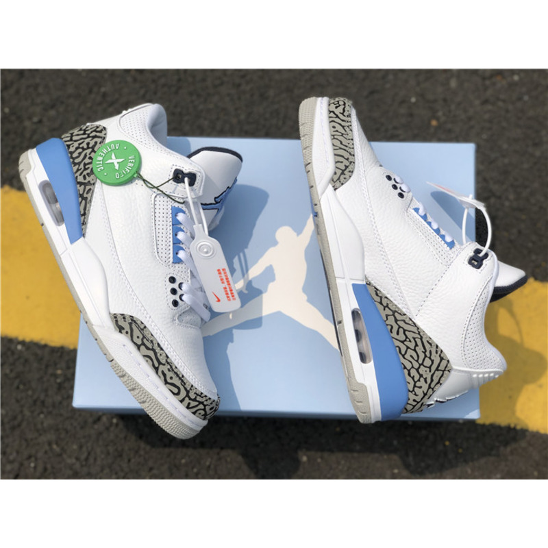 Air Jordan 3 3"UNC"CT8532 104 Sneakers Men