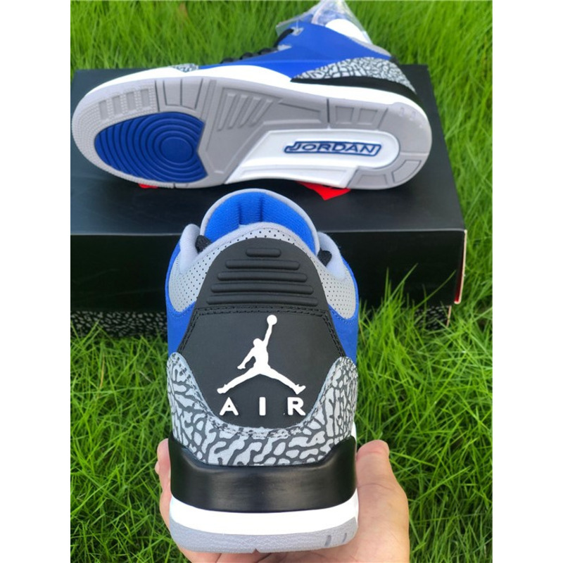 Air Jordan 3 3"Varsity Royal"CT8532 400 Sneakers Men