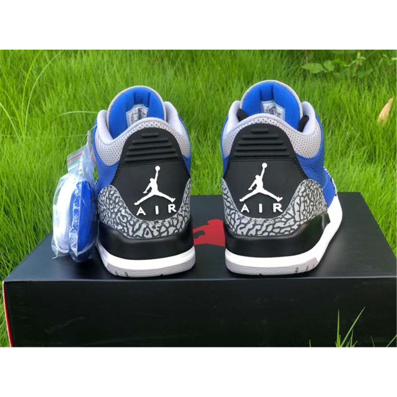 Air Jordan 3 3"Varsity Royal"CT8532 400 Sneakers Men