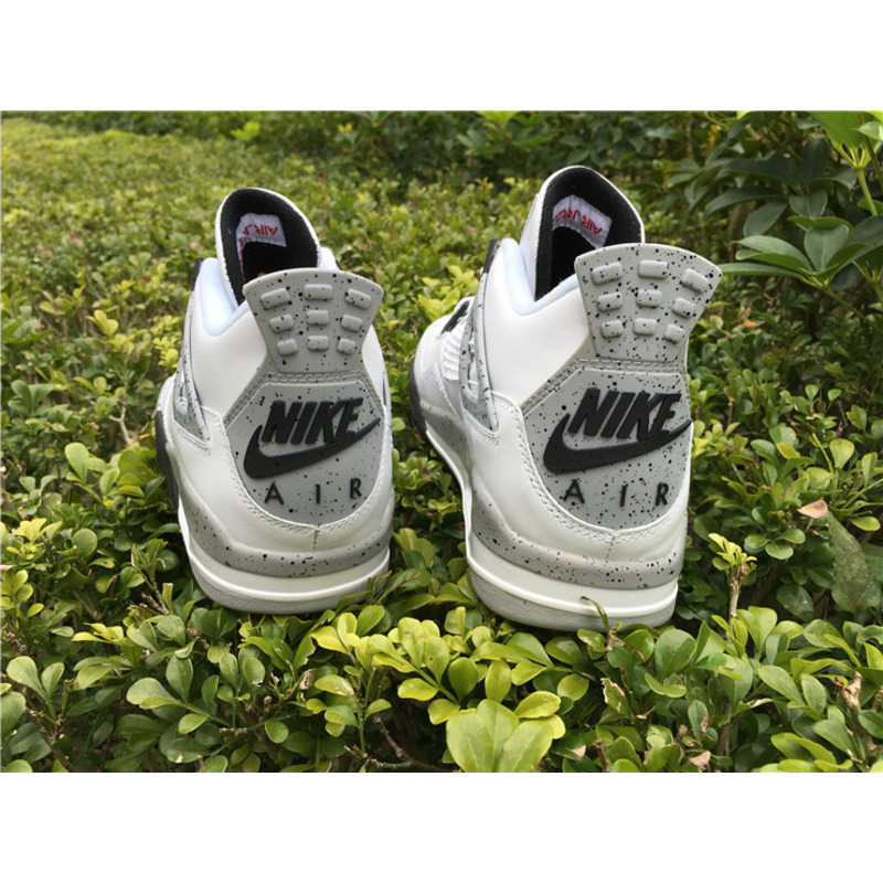 Air Jordan 4"White Cement"Sneakers Men