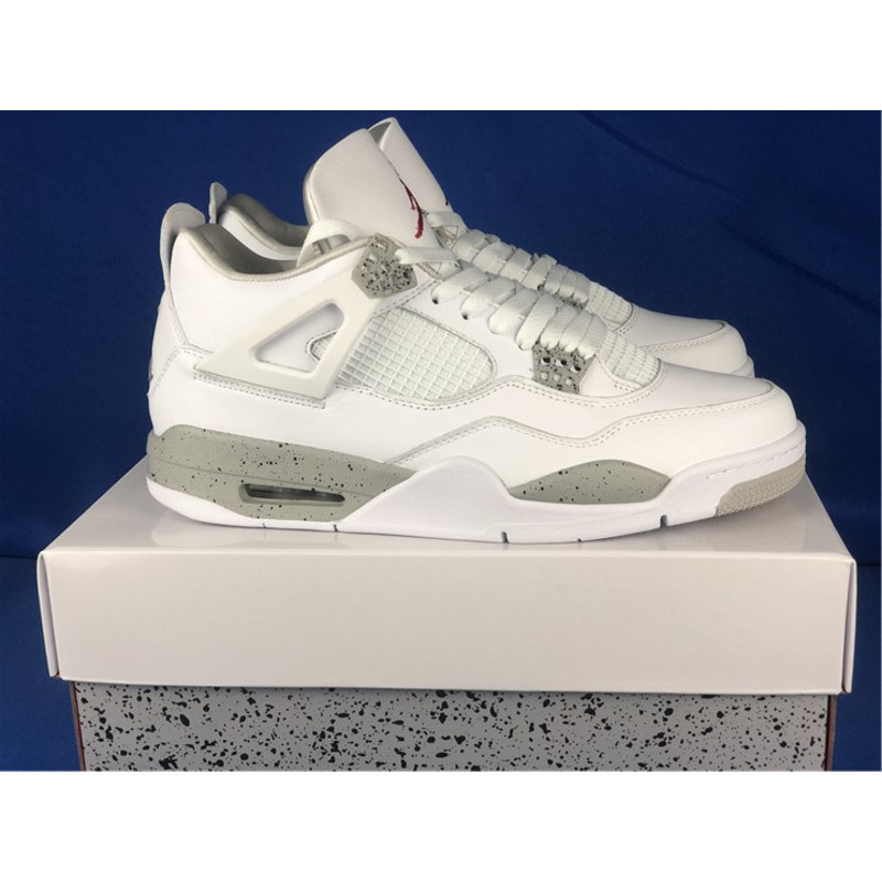 Air Jordan 4"White Oreo"CT8527 100 Sneakers Men Women