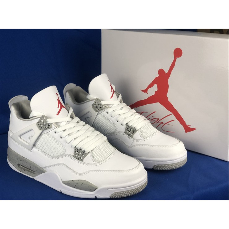 Air Jordan 4"White Oreo"CT8527 100 Sneakers Men Women