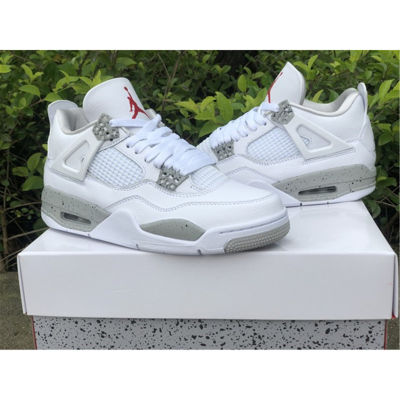 Air Jordan 4"White Oreo"CT8527 100 Sneakers Men Women