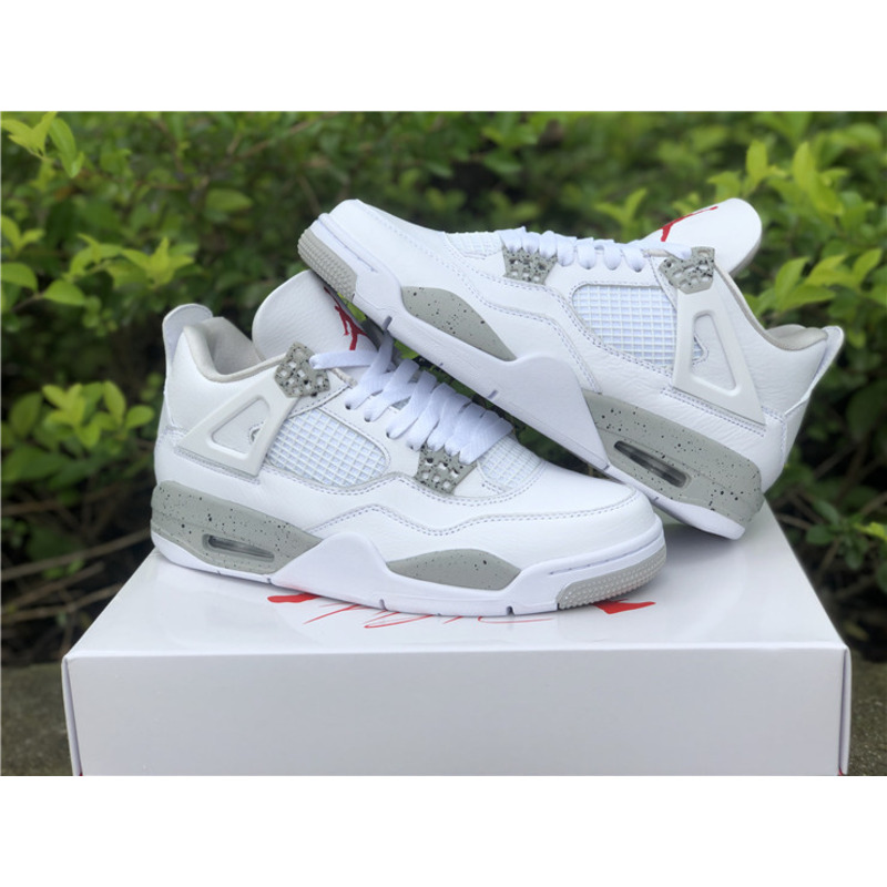 Air Jordan 4"White Oreo"CT8527 100 Sneakers Men Women