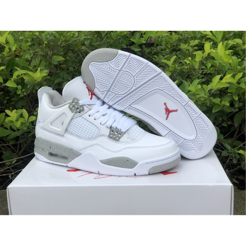 Air Jordan 4"White Oreo"CT8527 100 Sneakers Men Women