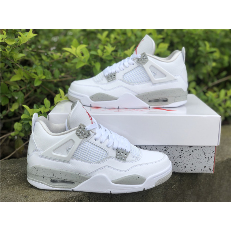 Air Jordan 4"White Oreo"CT8527 100 Sneakers Men Women