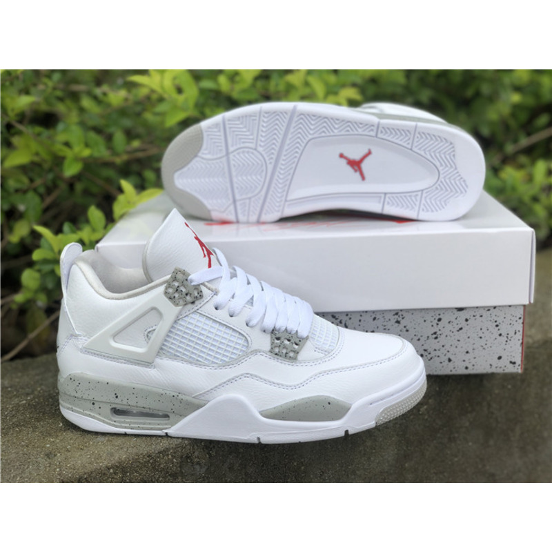 Air Jordan 4"White Oreo"CT8527 100 Sneakers Men Women