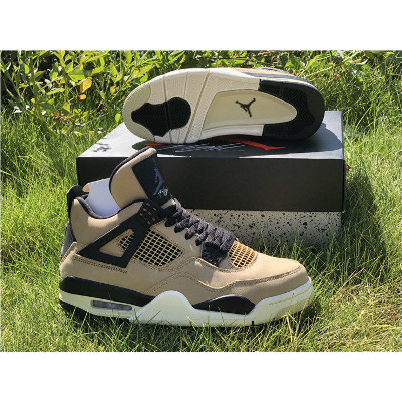 Air Jordan 4 RETRO"Mushroom"AQ9129 200 Sneakers Men Women