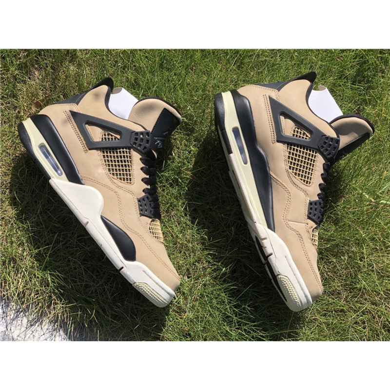 Air Jordan 4 RETRO"Mushroom"AQ9129 200 Sneakers Men Women