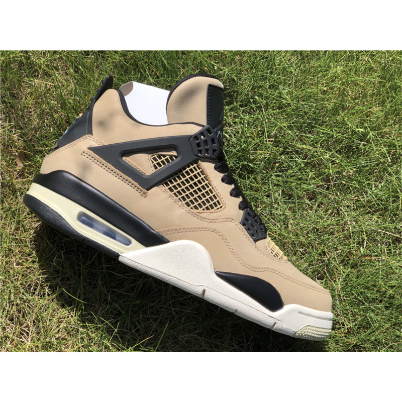 Air Jordan 4 RETRO"Mushroom"AQ9129 200 Sneakers Men Women