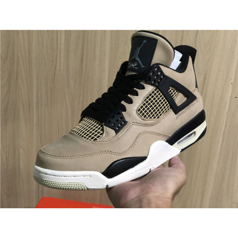 Air Jordan 4 RETRO"Mushroom"AQ9129 200 Sneakers Men Women