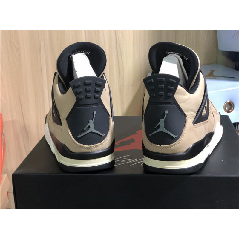 Air Jordan 4 RETRO"Mushroom"AQ9129 200 Sneakers Men Women