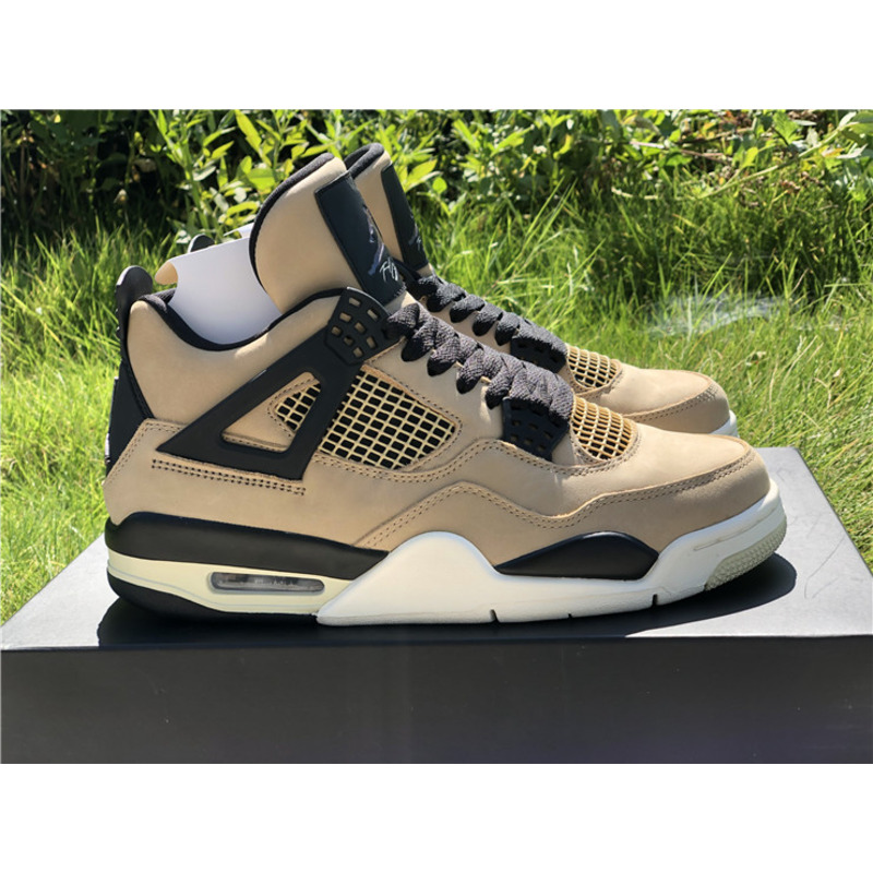 Air Jordan 4 RETRO"Mushroom"AQ9129 200 Sneakers Men Women