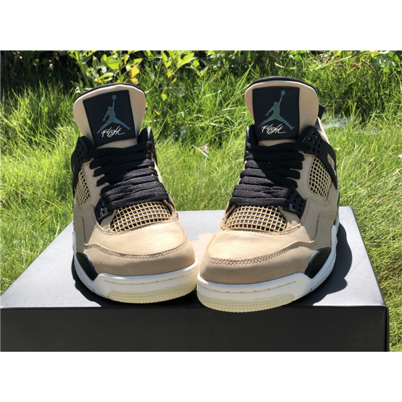 Air Jordan 4 RETRO"Mushroom"AQ9129 200 Sneakers Men Women