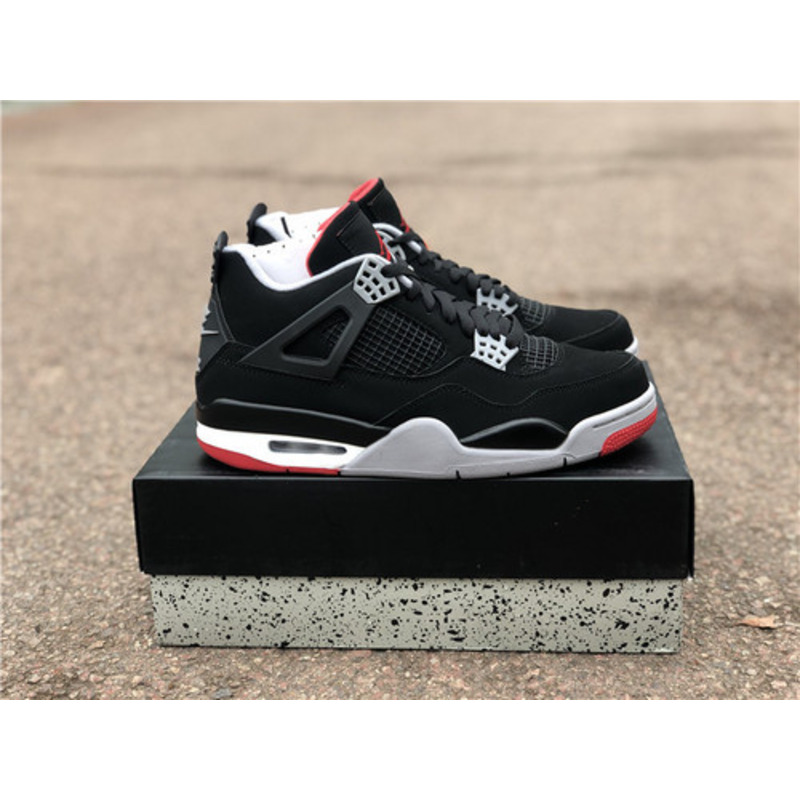 Air Jordan 4 RETRO Bred 2019 308497 060 Sneakers Men