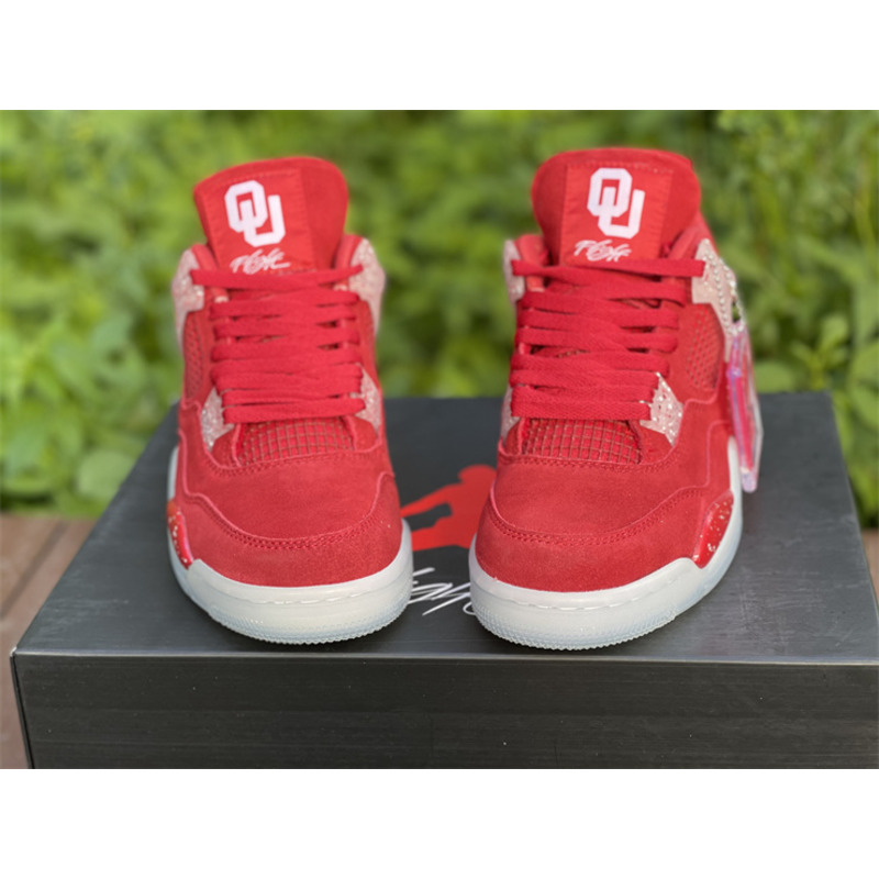 Air Jordan 4 RETRO RED CT8527 600 Sneakers Men