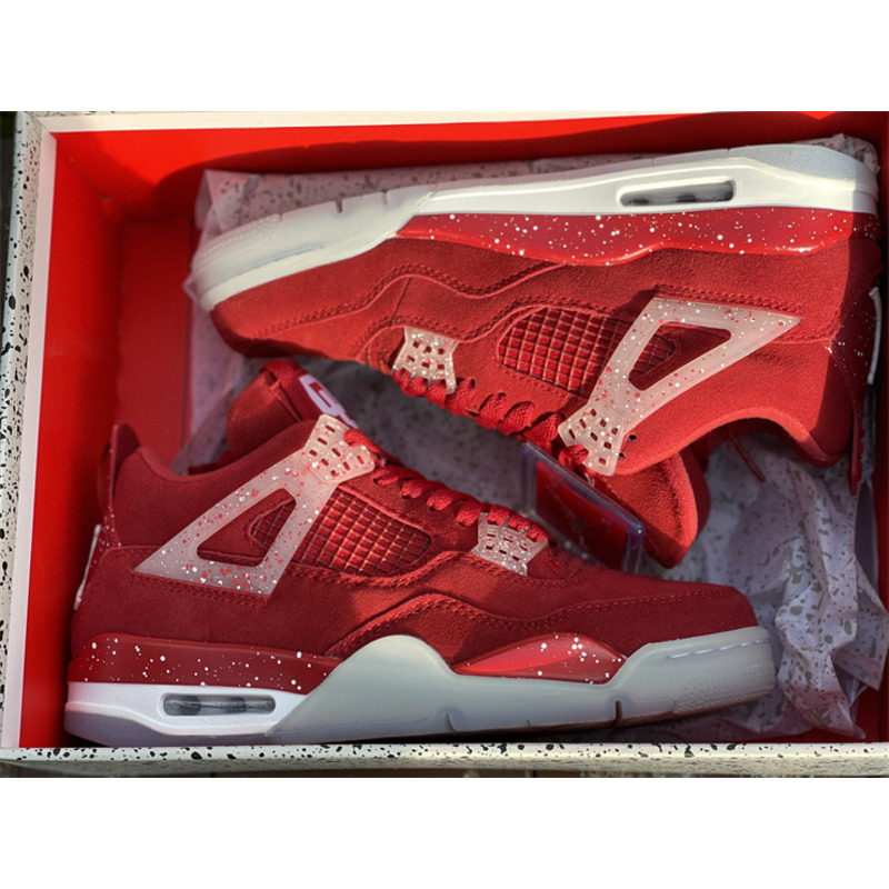 Air Jordan 4 RETRO RED CT8527 600 Sneakers Men