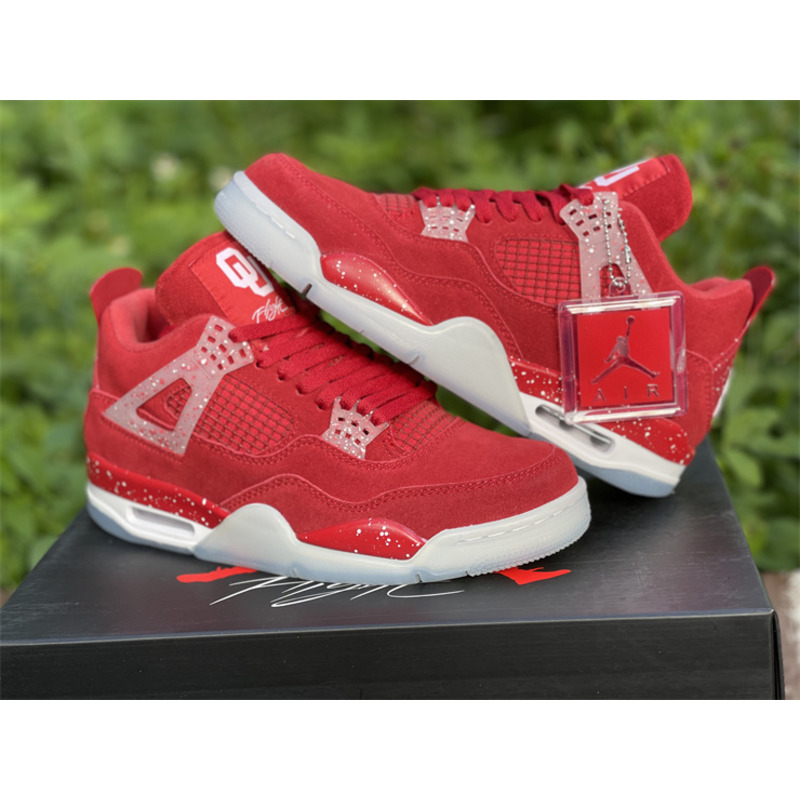 Air Jordan 4 RETRO RED CT8527 600 Sneakers Men