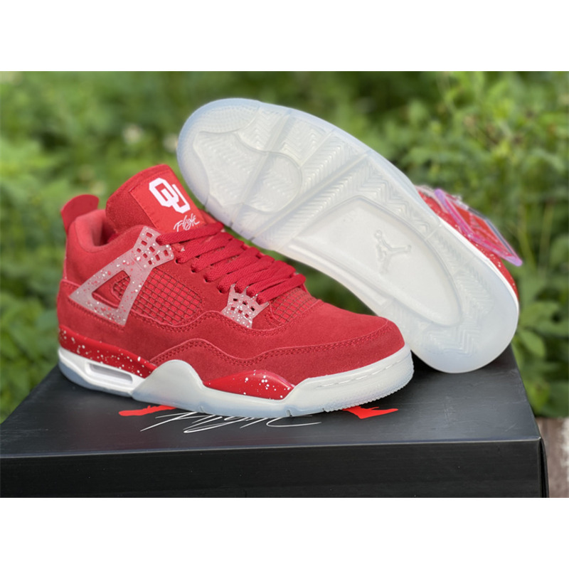 Air Jordan 4 RETRO RED CT8527 600 Sneakers Men