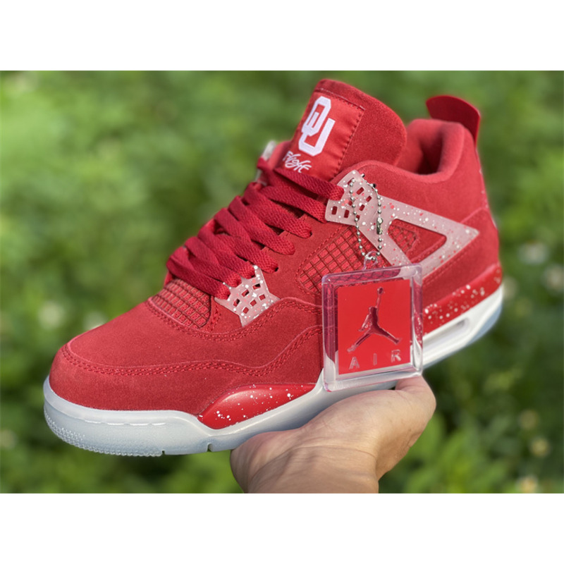 Air Jordan 4 RETRO RED CT8527 600 Sneakers Men