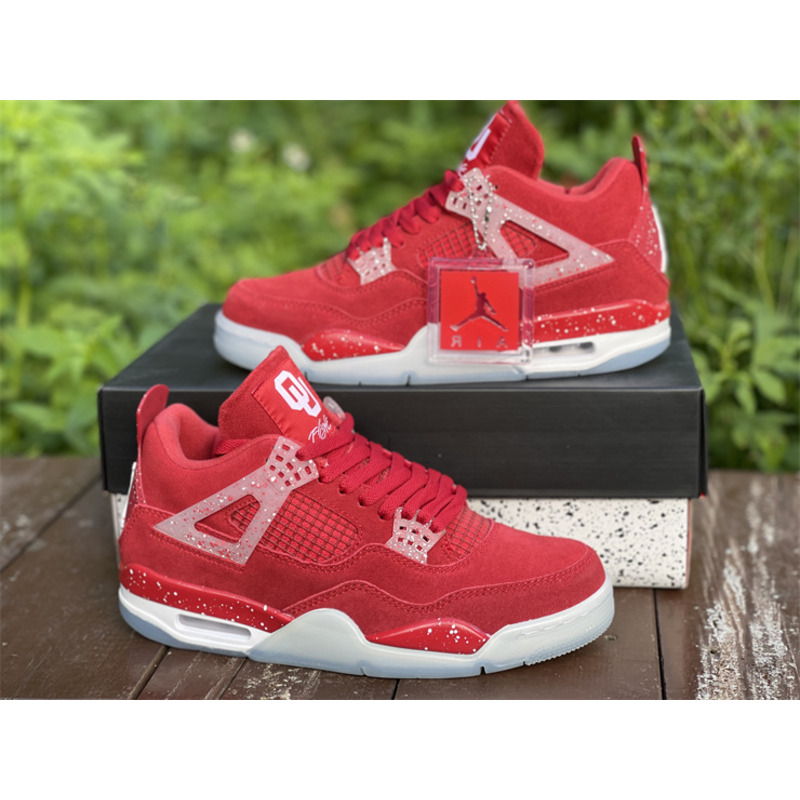 Air Jordan 4 RETRO RED CT8527 600 Sneakers Men