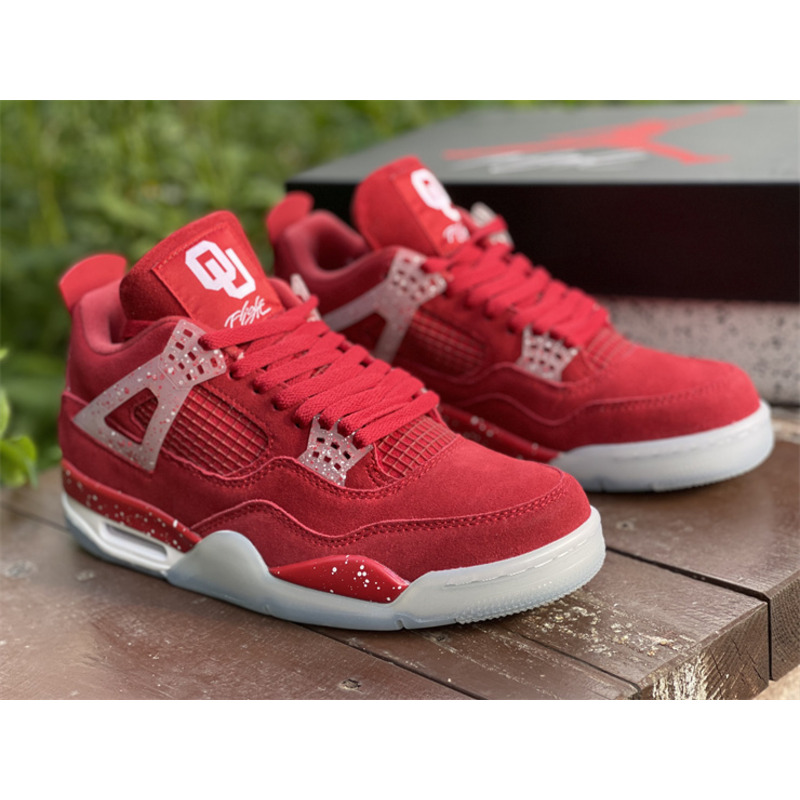 Air Jordan 4 RETRO RED CT8527 600 Sneakers Men