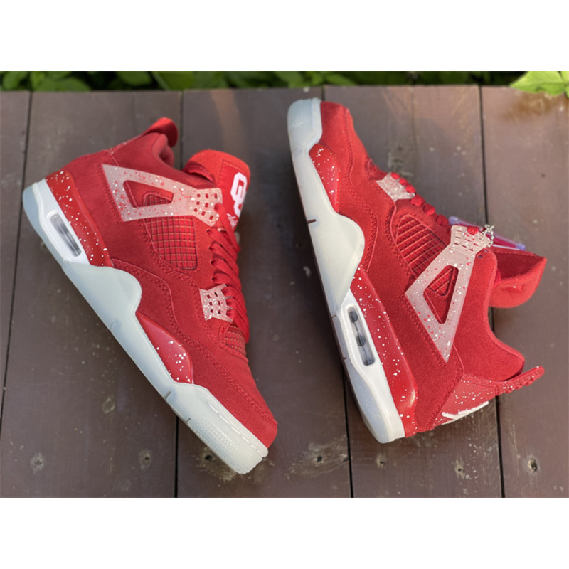 Air Jordan 4 RETRO RED CT8527 600 Sneakers Men