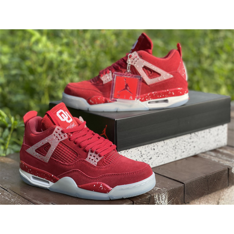 Air Jordan 4 RETRO RED CT8527 600 Sneakers Men