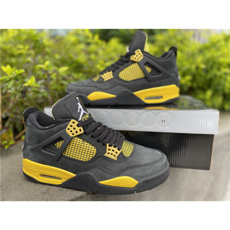 Air Jordan 4 Thunder 308497 008 Sneakers Men