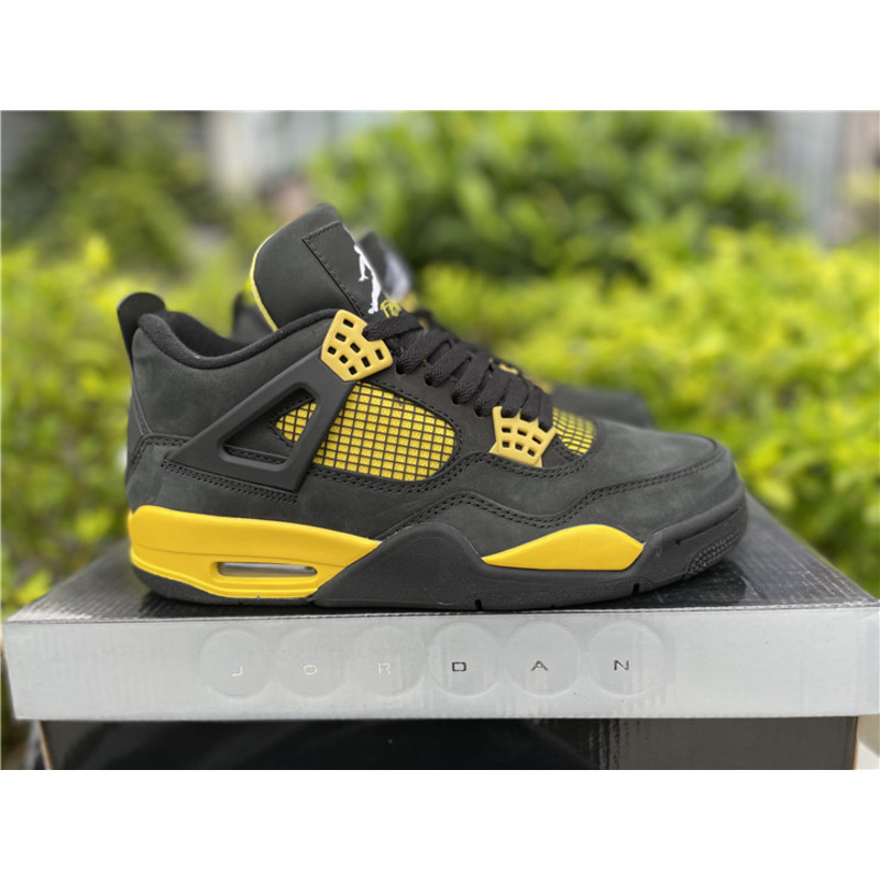 Air Jordan 4 Thunder 308497 008 Sneakers Men