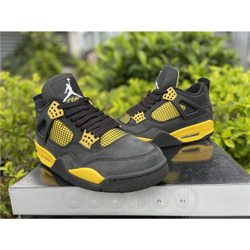 Air Jordan 4 Thunder 308497 008 Sneakers Men