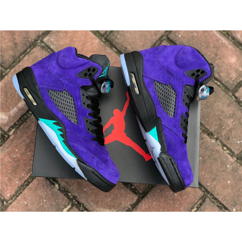 Air Jordan 5"Alternate Grape" 136027 500 Sneakers Men