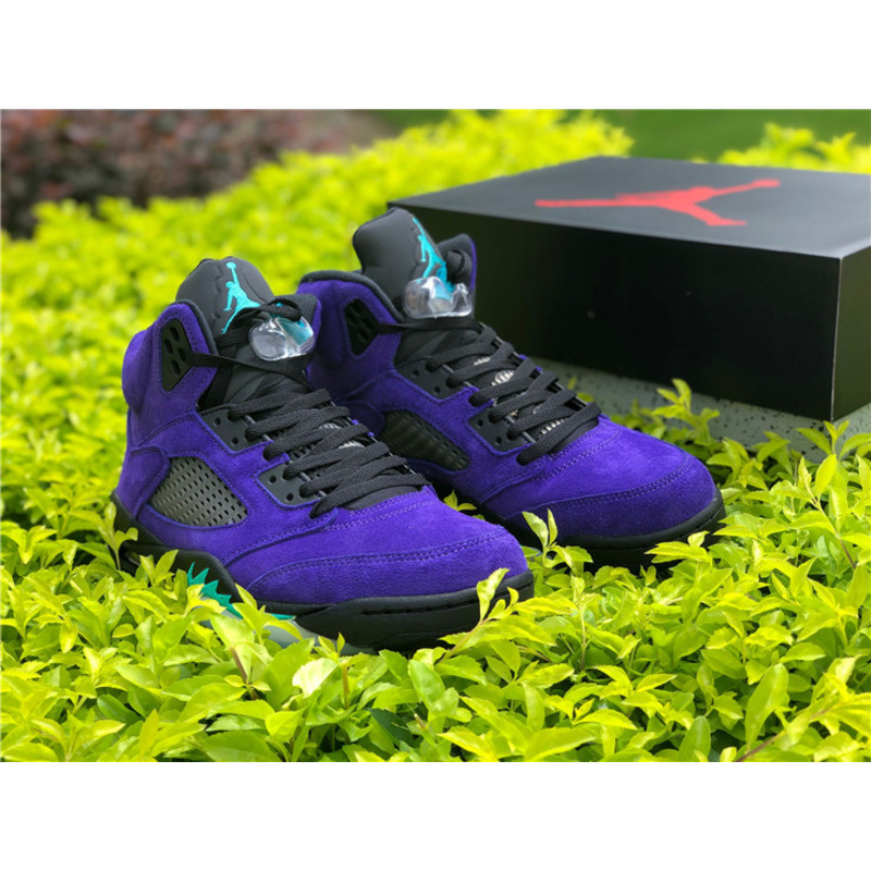 Air Jordan 5"Alternate Grape" 136027 500 Sneakers Men