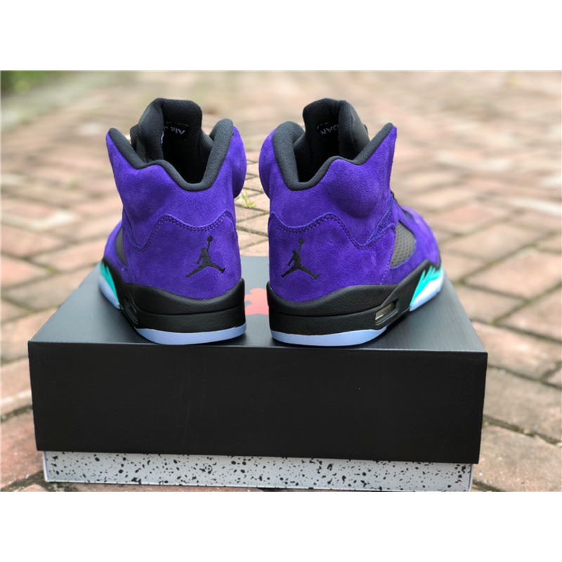 Air Jordan 5"Alternate Grape" 136027 500 Sneakers Men