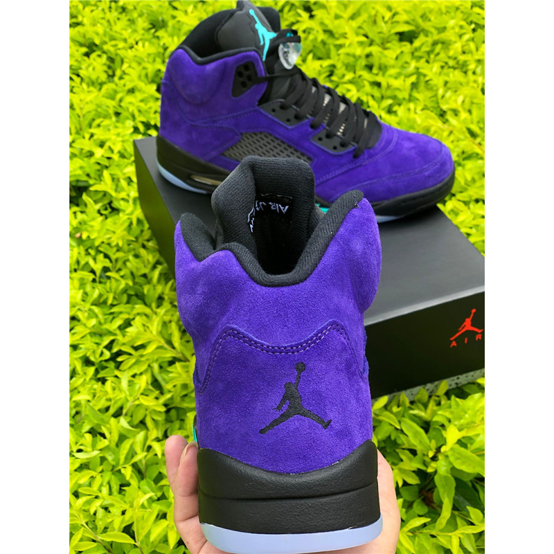 Air Jordan 5"Alternate Grape" 136027 500 Sneakers Men