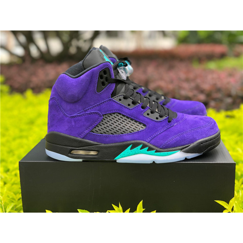 Air Jordan 5"Alternate Grape" 136027 500 Sneakers Men