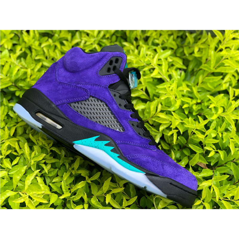 Air Jordan 5"Alternate Grape" 136027 500 Sneakers Men